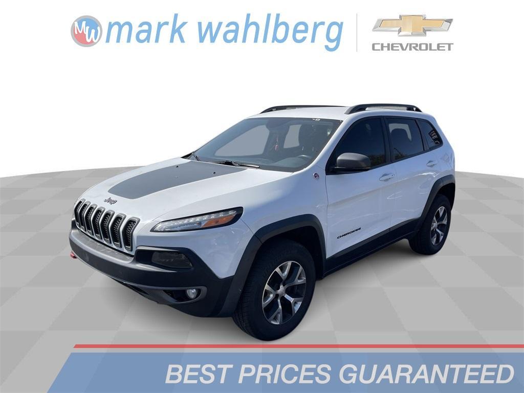 used 2018 Jeep Cherokee car, priced at $15,990