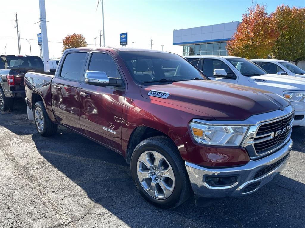 used 2021 Ram 1500 car, priced at $33,790