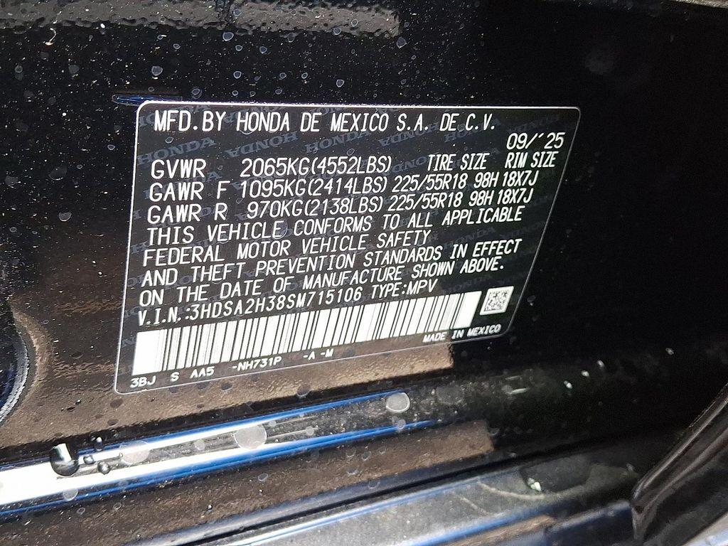 new 2025 Acura ADX car, priced at $38,350