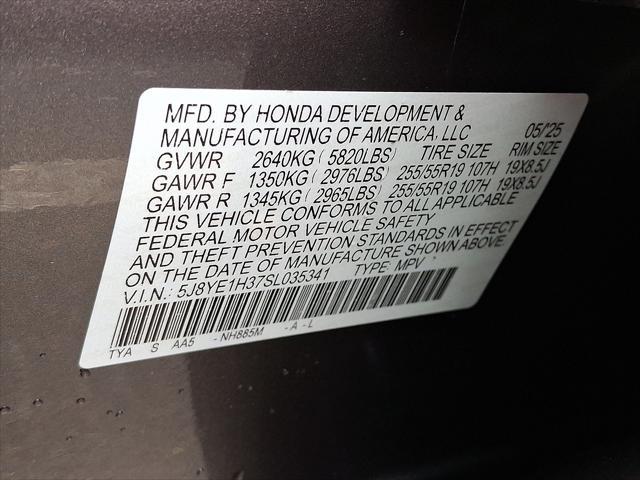 new 2025 Acura MDX car, priced at $55,350