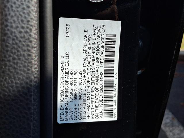 new 2025 Acura Integra car, priced at $34,795