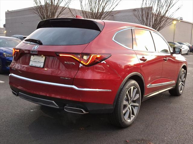 new 2025 Acura MDX car, priced at $60,750