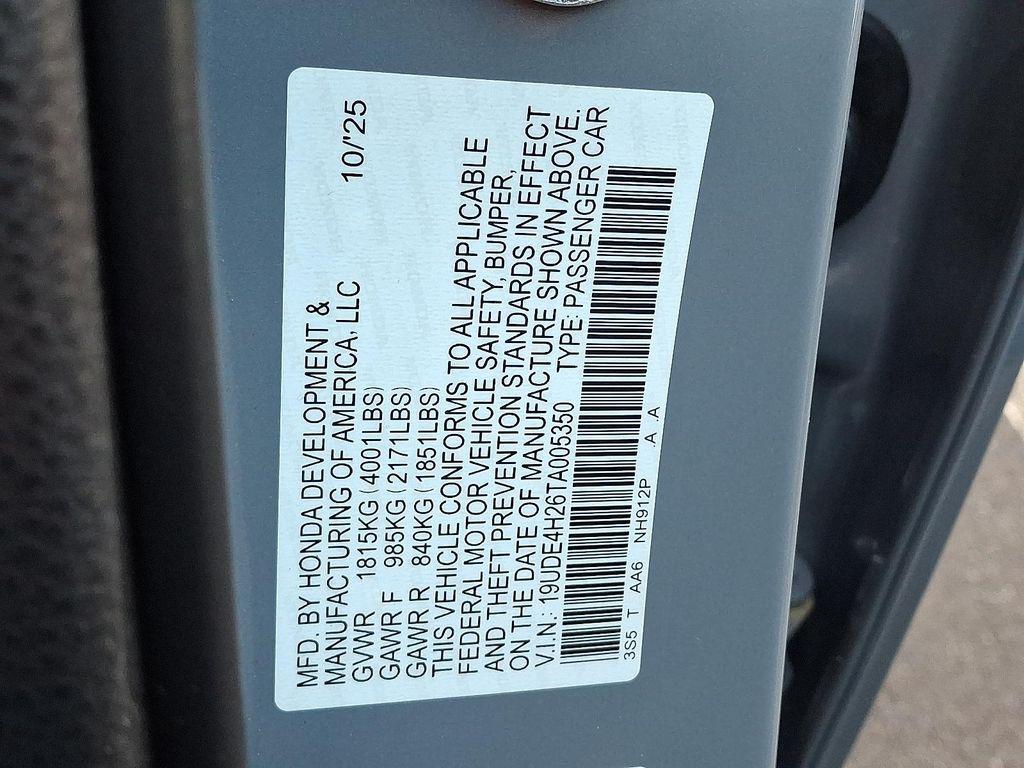 new 2026 Acura Integra car, priced at $35,195