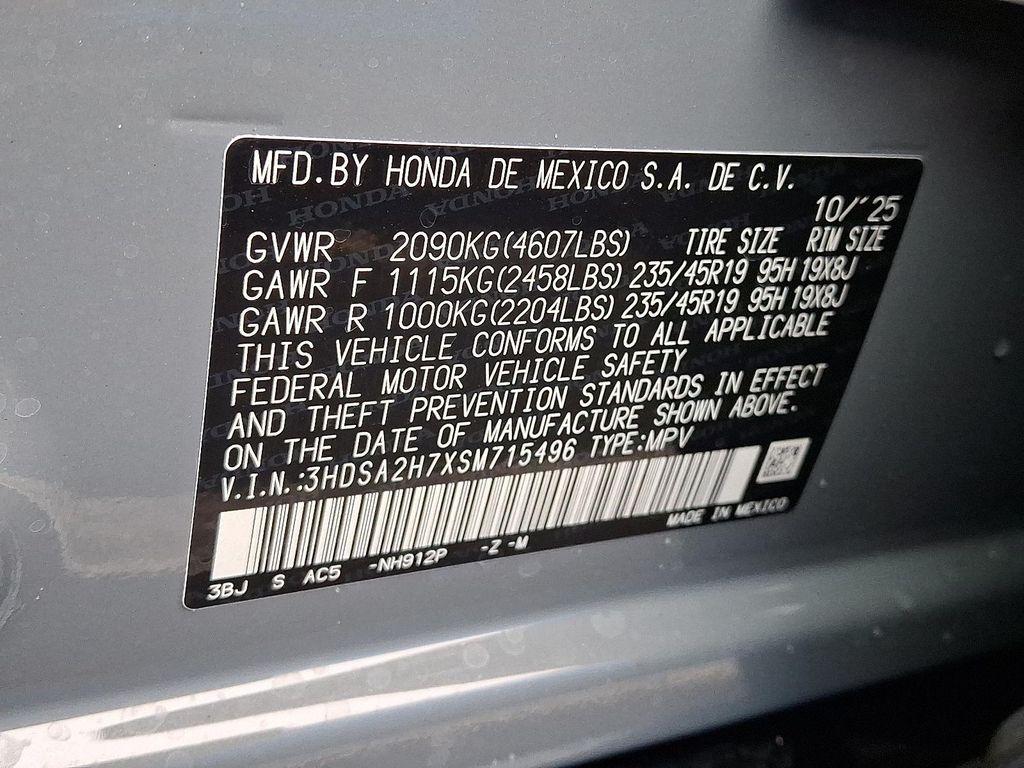 new 2025 Acura ADX car, priced at $45,950