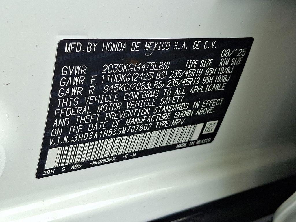 new 2025 Acura ADX car, priced at $39,950