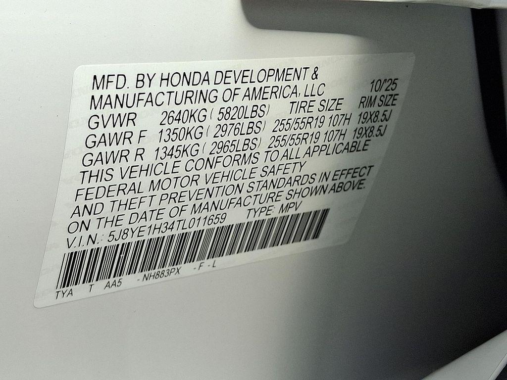 new 2026 Acura MDX car, priced at $55,950