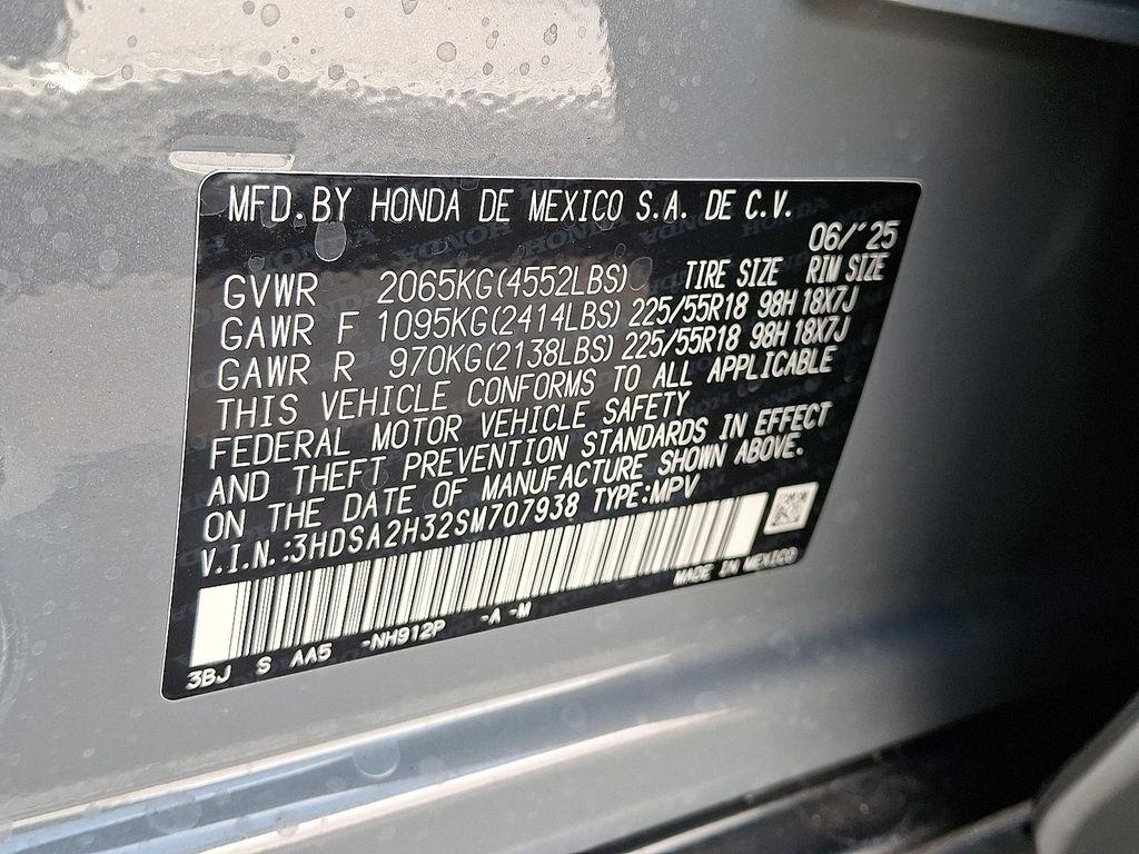 new 2025 Acura ADX car, priced at $38,950
