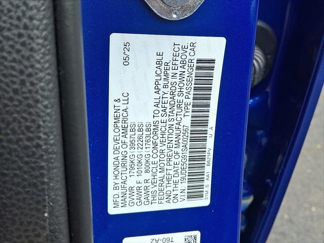 new 2025 Acura Integra car, priced at $54,695
