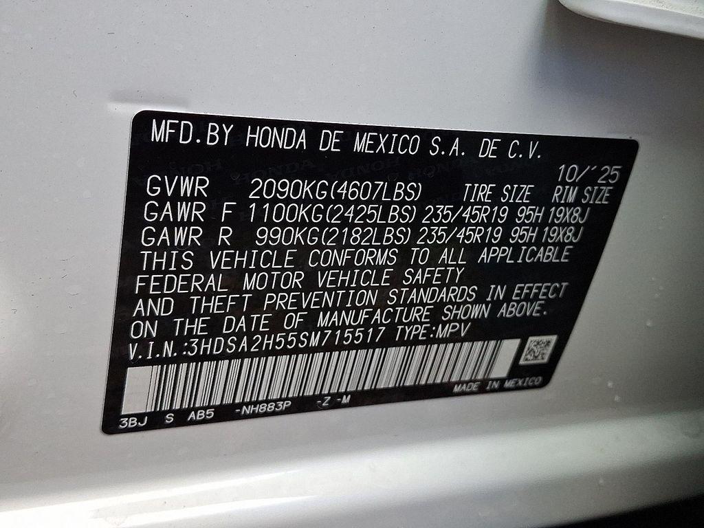 new 2025 Acura ADX car, priced at $41,950