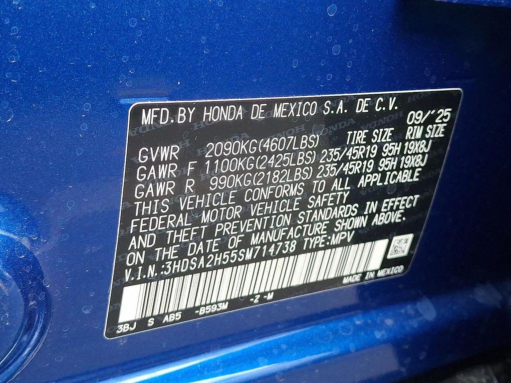 new 2025 Acura ADX car, priced at $41,350