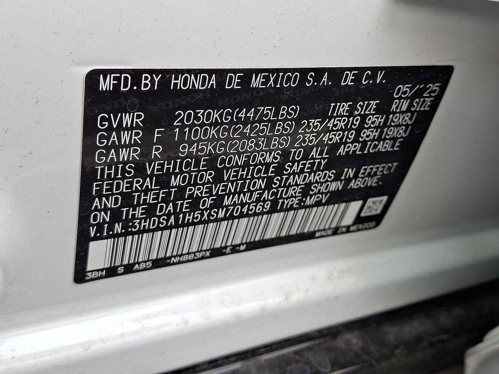 new 2025 Acura ADX car, priced at $39,950