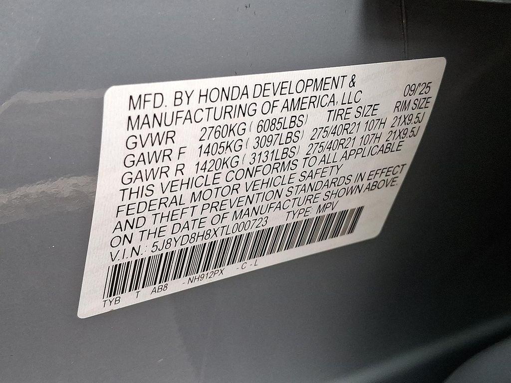 new 2026 Acura MDX car, priced at $77,800