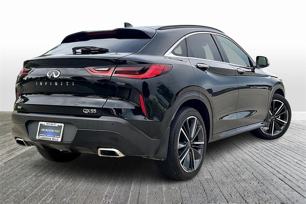 used 2024 INFINITI QX55 car, priced at $36,960