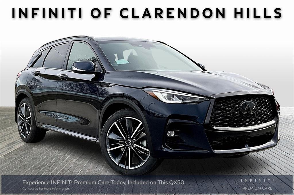 new 2024 INFINITI QX50 car, priced at $49,839