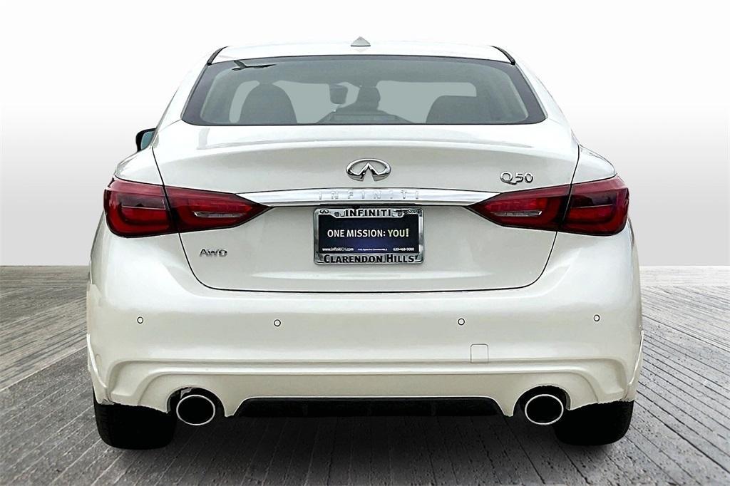 new 2024 INFINITI Q50 car, priced at $43,427