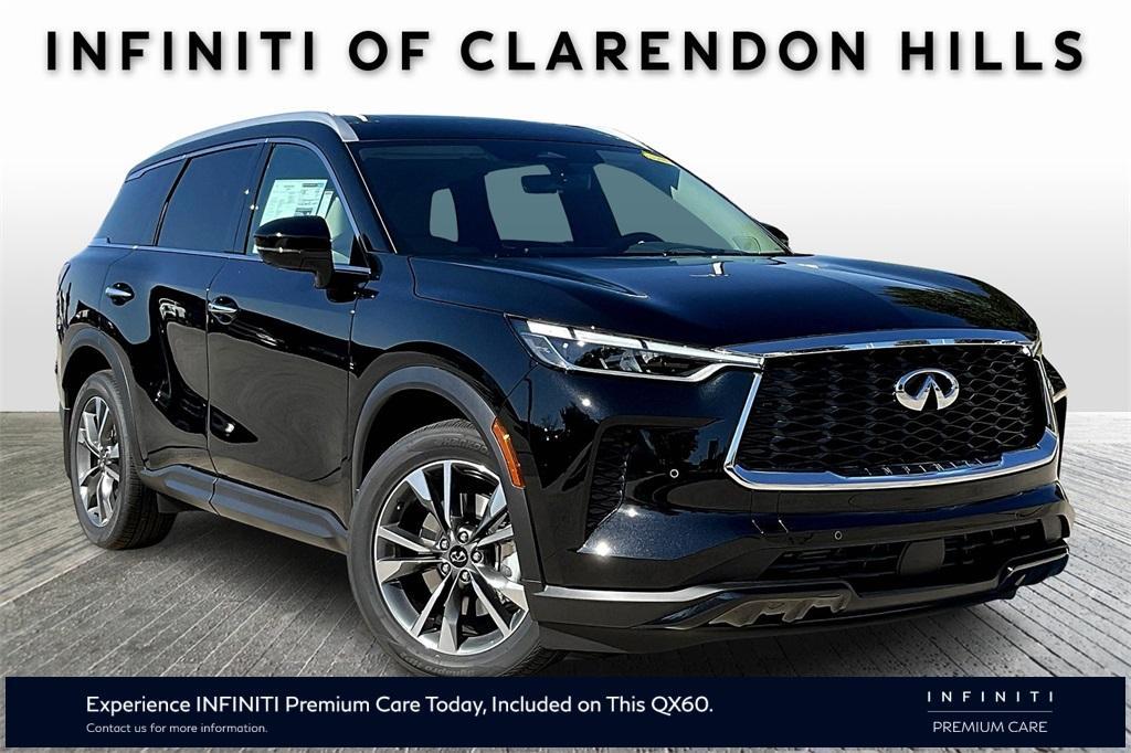 new 2025 INFINITI QX60 car, priced at $58,679