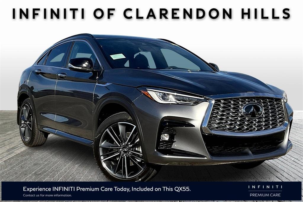 new 2025 INFINITI QX55 car, priced at $50,326