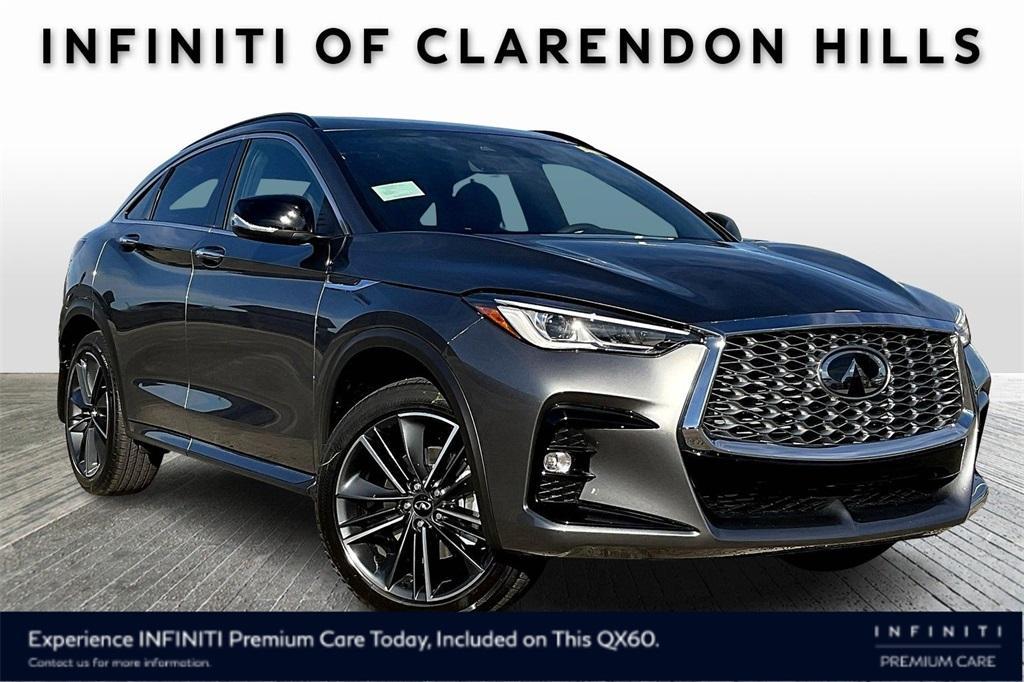 new 2025 INFINITI QX55 car, priced at $50,326