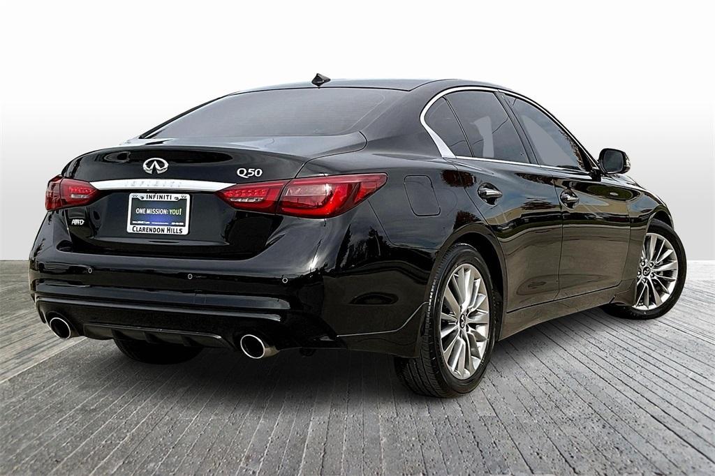 used 2022 INFINITI Q50 car, priced at $29,237