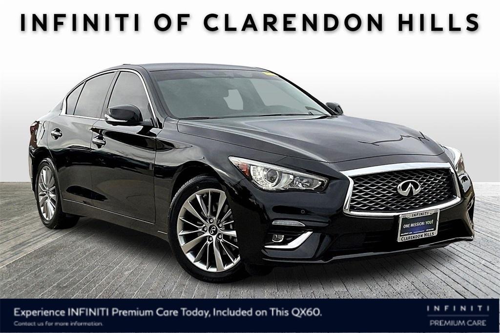 used 2022 INFINITI Q50 car, priced at $28,387