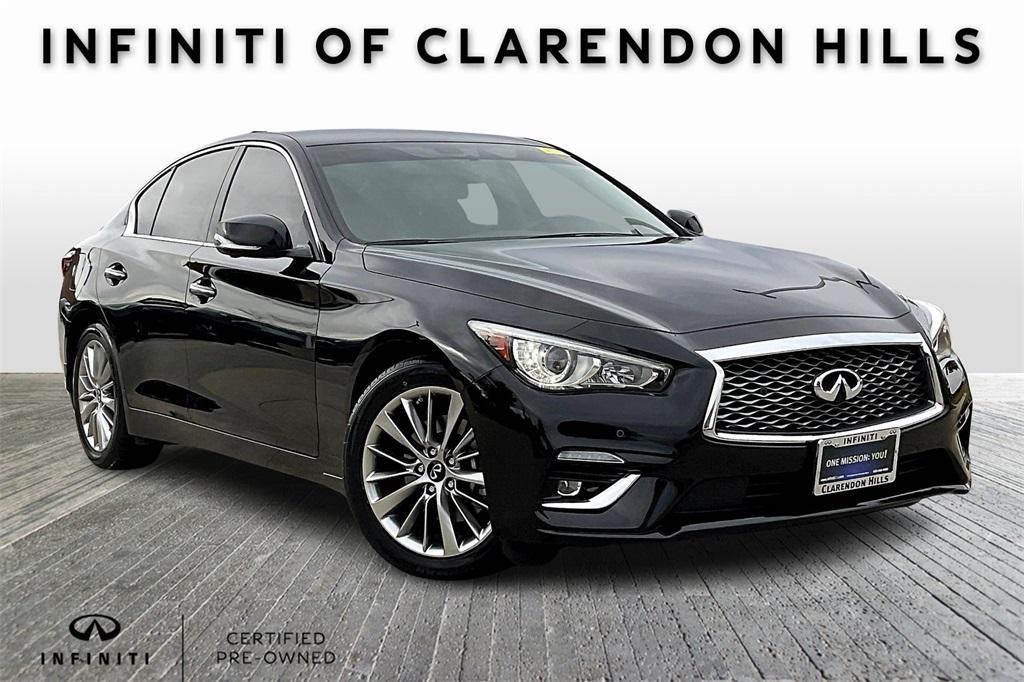 used 2022 INFINITI Q50 car, priced at $29,237