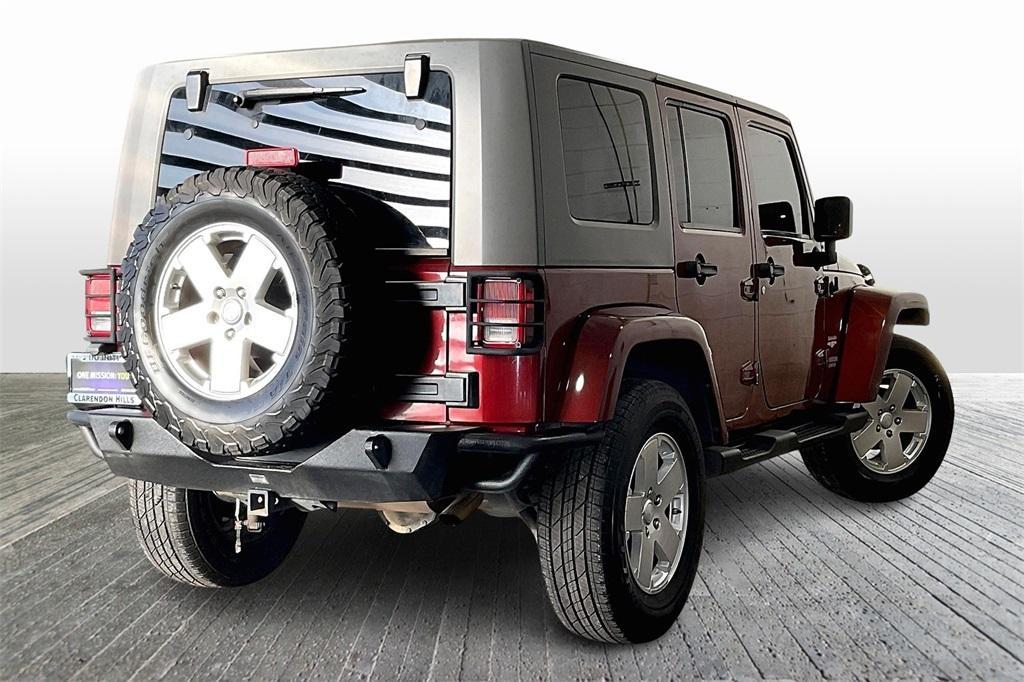 used 2010 Jeep Wrangler Unlimited car, priced at $13,644