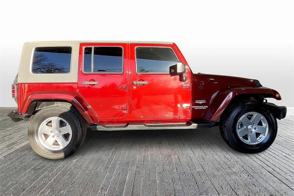 used 2010 Jeep Wrangler Unlimited car, priced at $13,644