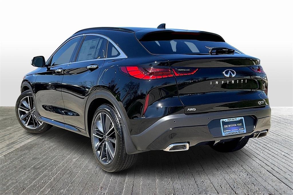 new 2025 INFINITI QX55 car, priced at $54,403