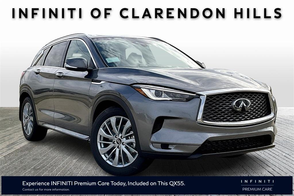 new 2025 INFINITI QX55 car, priced at $54,953