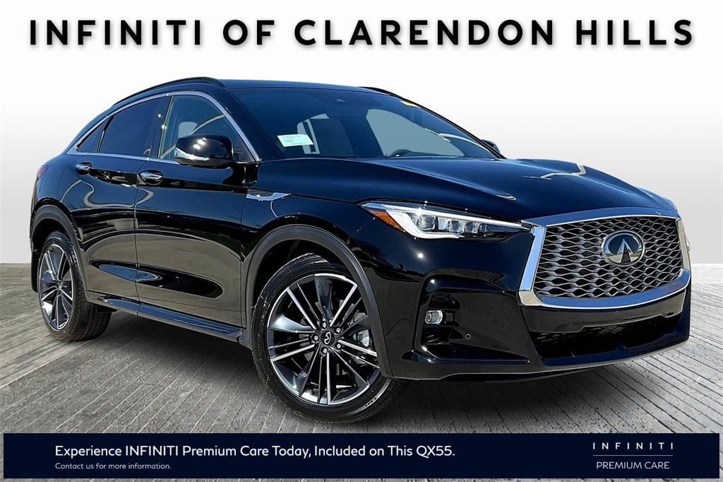 new 2025 INFINITI QX55 car, priced at $54,403