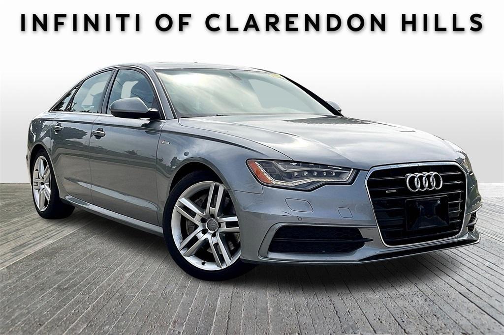 used 2015 Audi A6 car, priced at $16,875