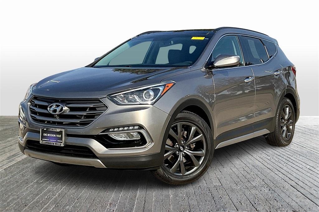 used 2017 Hyundai Santa Fe Sport car, priced at $17,723