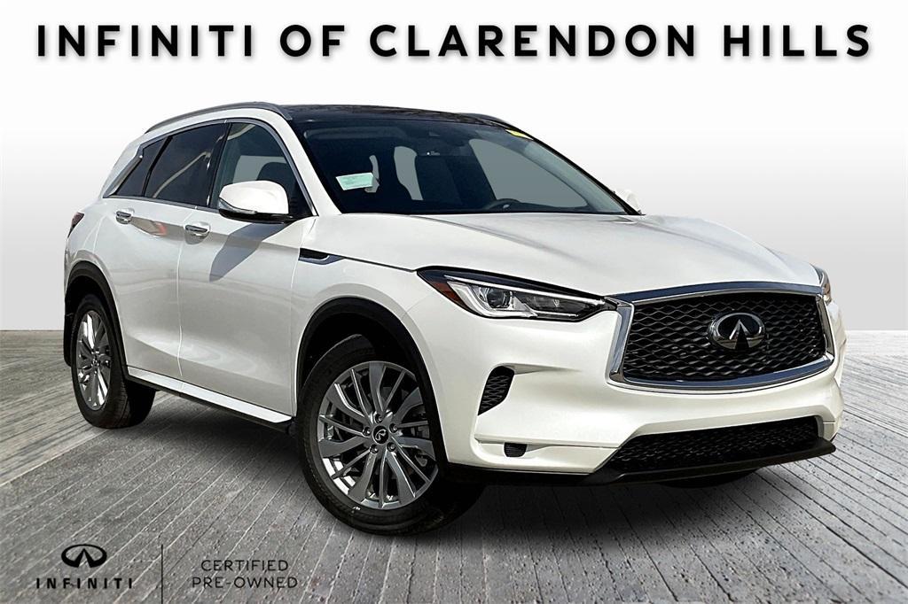 used 2025 INFINITI QX50 car, priced at $42,844