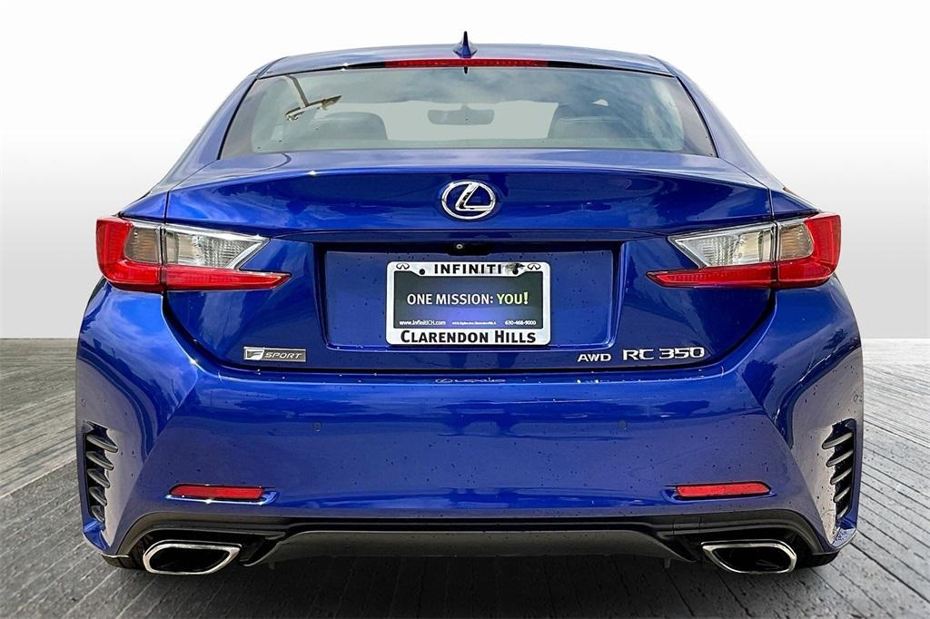 used 2016 Lexus RC 350 car, priced at $31,465
