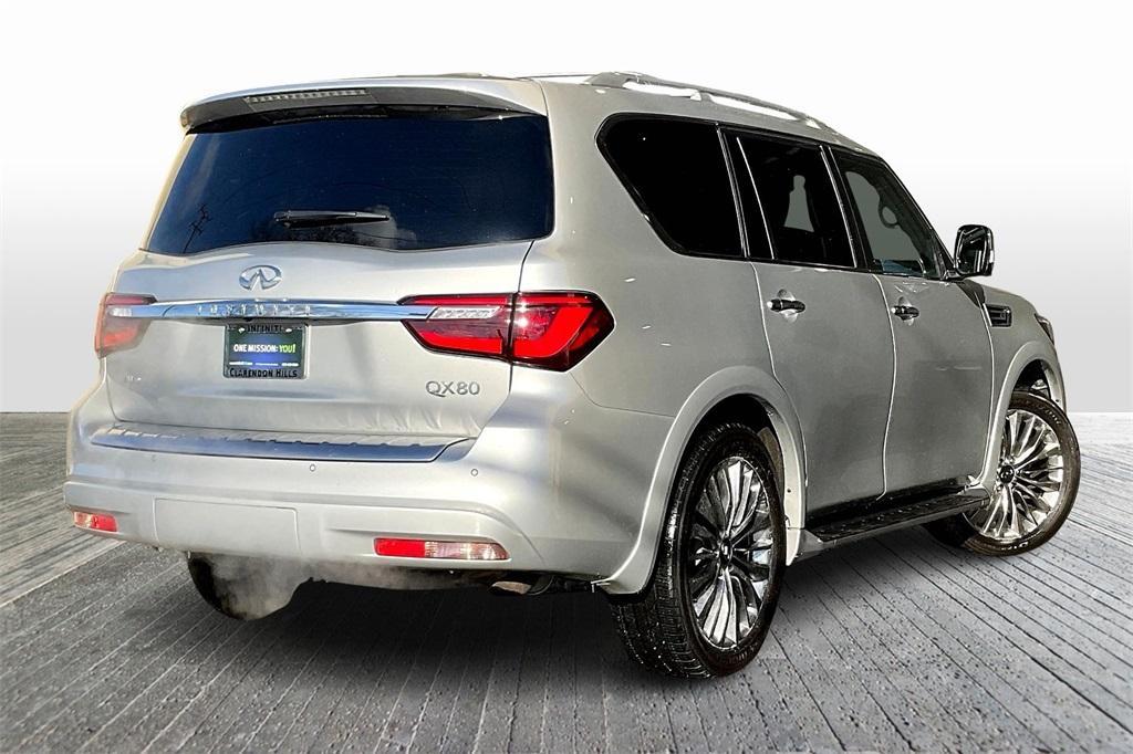 used 2021 INFINITI QX80 car, priced at $41,425