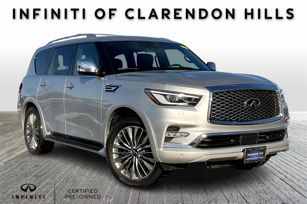 used 2021 INFINITI QX80 car, priced at $41,425