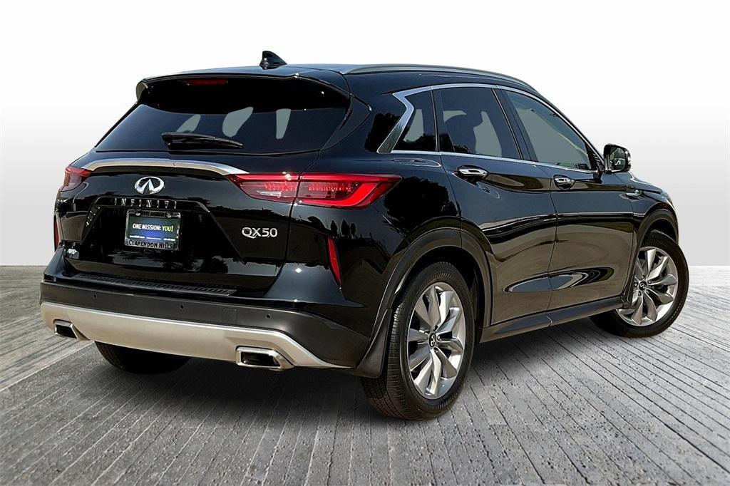 used 2021 INFINITI QX50 car, priced at $29,921