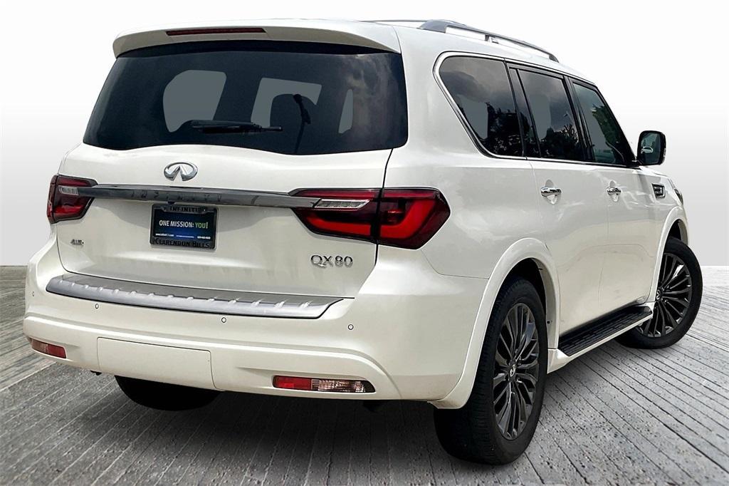 used 2023 INFINITI QX80 car, priced at $54,691