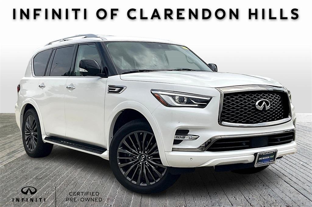 used 2023 INFINITI QX80 car, priced at $54,691
