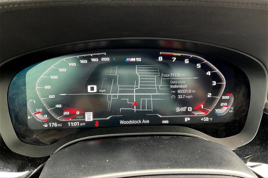 used 2021 BMW M5 car, priced at $63,742