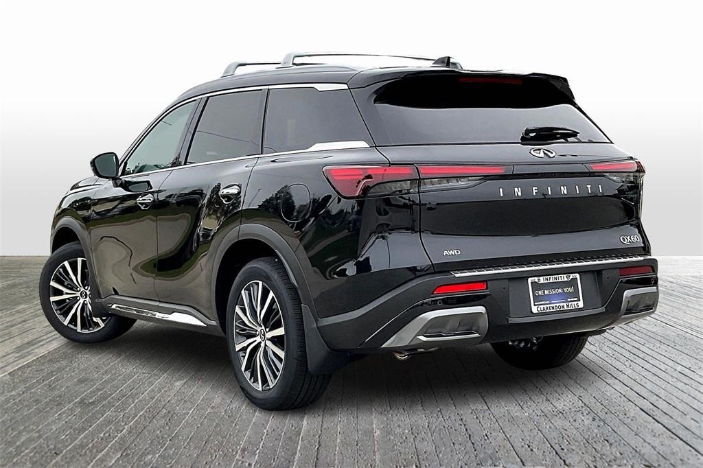 new 2025 INFINITI QX60 car, priced at $62,220