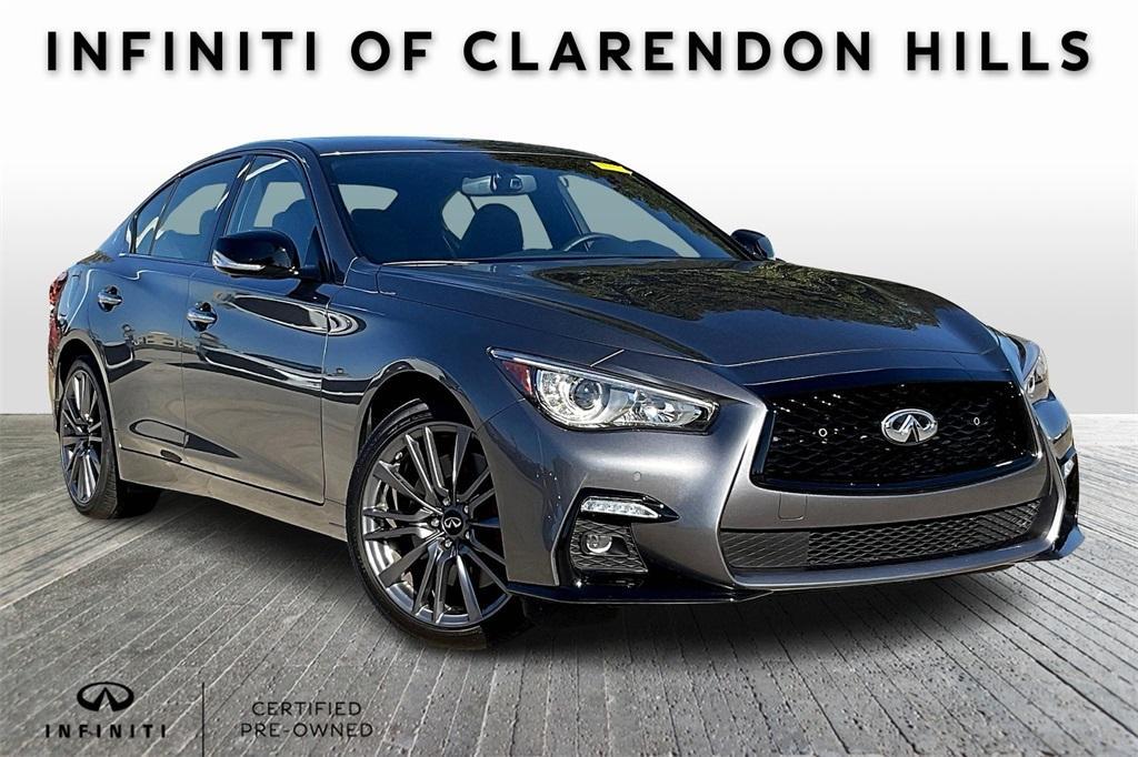 used 2024 INFINITI Q50 car, priced at $54,173