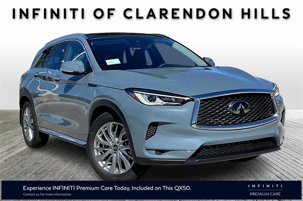 new 2025 INFINITI QX50 car, priced at $48,286