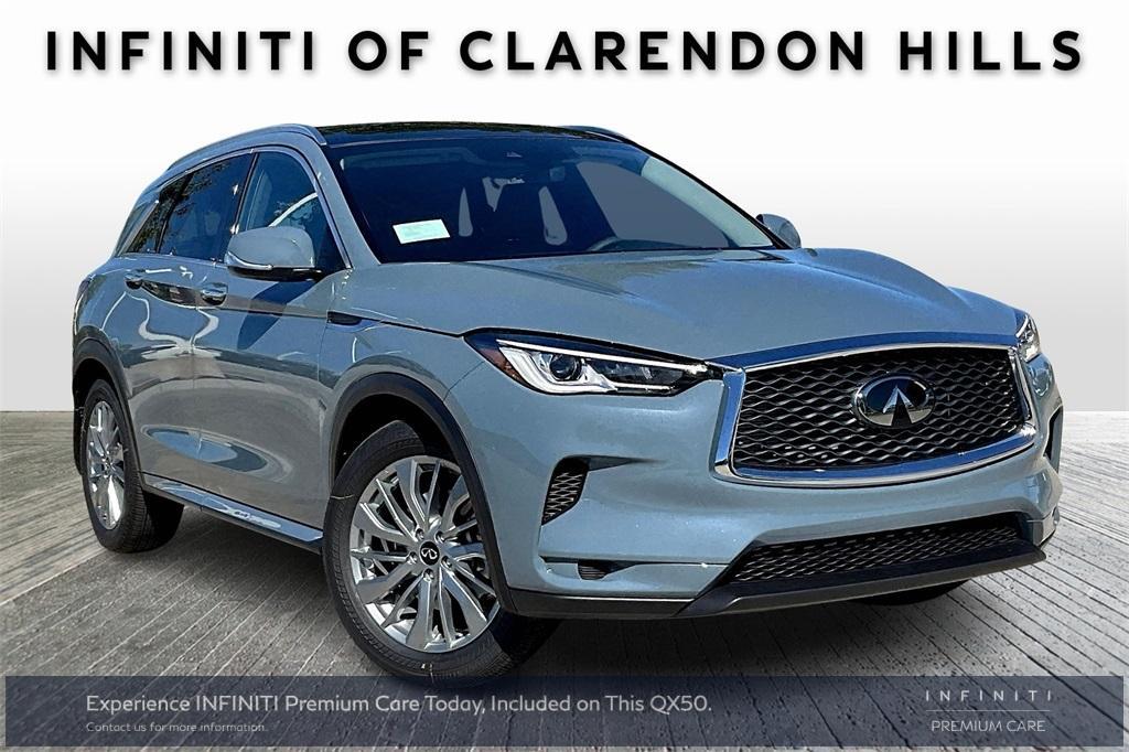 new 2025 INFINITI QX50 car, priced at $48,336