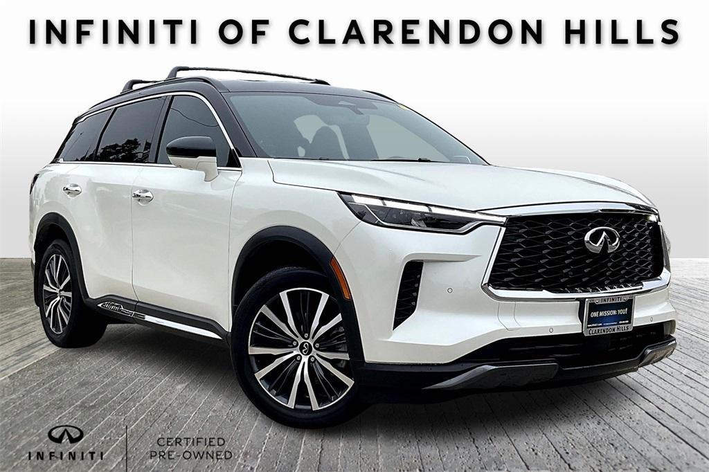 used 2025 INFINITI QX60 car, priced at $58,890