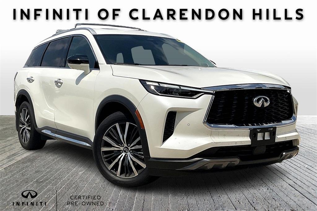 used 2025 INFINITI QX60 car, priced at $53,939