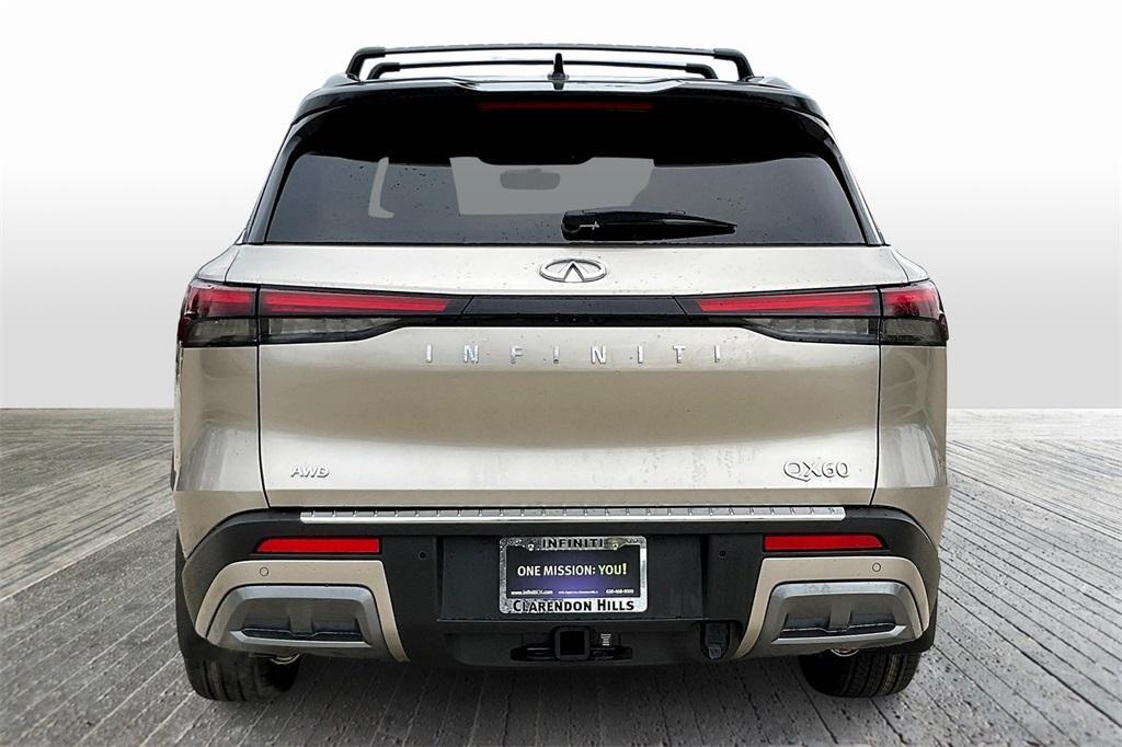 new 2025 INFINITI QX60 car, priced at $66,183