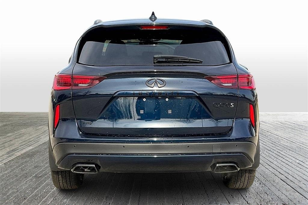 new 2025 INFINITI QX50 car, priced at $50,158