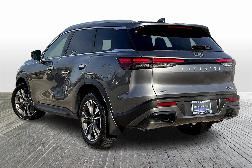 new 2025 INFINITI QX60 car, priced at $57,406