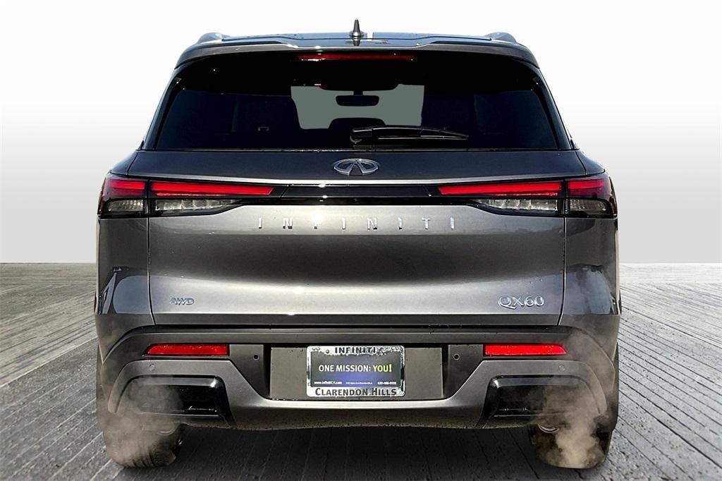 new 2025 INFINITI QX60 car, priced at $57,406